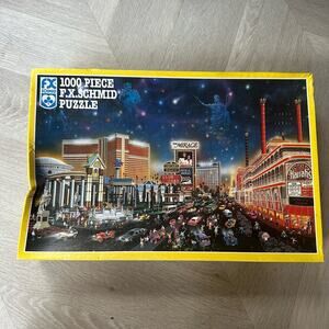 FX Schmid Puzzle Las Vegas Luck Be a Lady 1000 Piece Jigsaw 90217